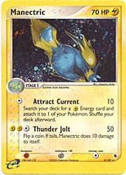 Manectric 009 — EX Rubino & Zaffiro (Italian Pokémon TCG card)