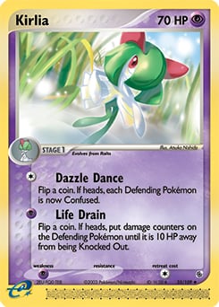 Kirlia 035 — EX Rubino & Zaffiro (Italian Pokémon TCG card)