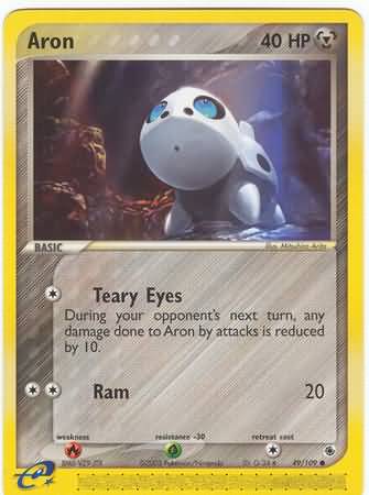 Aron 049 — EX Rubino & Zaffiro (Italian Pokémon TCG card)