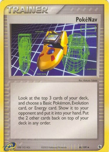 PokéNav 088 — EX Rubino & Zaffiro (Italian Pokémon TCG card)