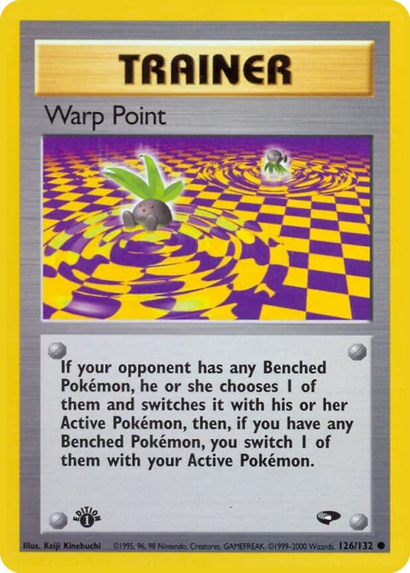 Warp Point 085 — EX Team Magma vs Team Idro (Italian Pokémon TCG card)