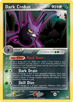 Dark Crobat 003 — EX Team Rocket Returns (Italian Pokémon TCG card)
