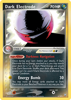 Dark Electrode 004 — EX Team Rocket Returns (Italian Pokémon TCG card)