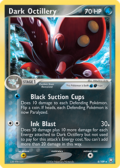 Dark Octillery 008 — EX Team Rocket Returns (Italian Pokémon TCG card)