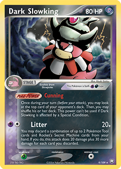 Dark Slowking 009 — EX Team Rocket Returns (Italian Pokémon TCG card)