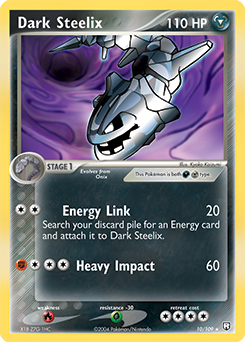 Dark Steelix 010 — EX Team Rocket Returns (Italian Pokémon TCG card)