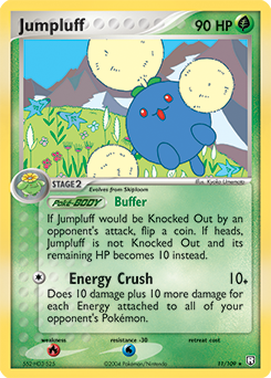 Jumpluff 011 — EX Team Rocket Returns (Italian Pokémon TCG card)