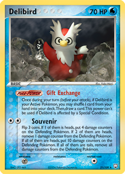 Delibird 021 — EX Team Rocket Returns (Italian Pokémon TCG card)