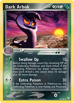 Dark Arbok 029 — EX Team Rocket Returns (Italian Pokémon TCG card)