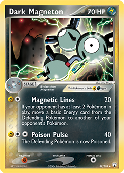 Dark Magneton 039 — EX Team Rocket Returns (Italian Pokémon TCG card)