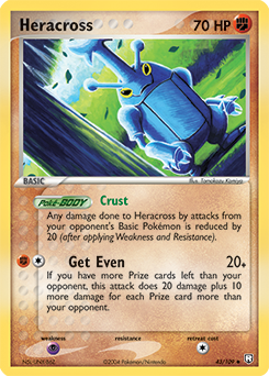 Heracross 043 — EX Team Rocket Returns (Italian Pokémon TCG card)