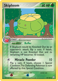 Skiploom 049 — EX Team Rocket Returns (Italian Pokémon TCG card)