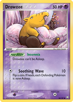 Drowzee 054 — EX Team Rocket Returns (Italian Pokémon TCG card)