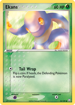 Ekans 055 — EX Team Rocket Returns (Italian Pokémon TCG card)