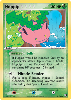 Hoppip 057 — EX Team Rocket Returns (Italian Pokémon TCG card)