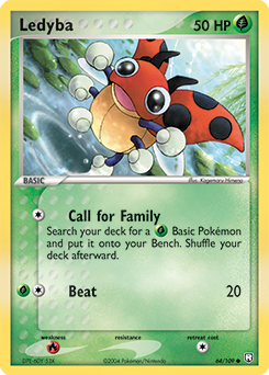 Ledyba 064 — EX Team Rocket Returns (Italian Pokémon TCG card)