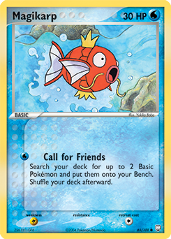 Magikarp 065 — EX Team Rocket Returns (Italian Pokémon TCG card)