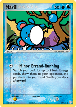 Marill 068 — EX Team Rocket Returns (Italian Pokémon TCG card)