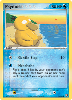 Psyduck 070 — EX Team Rocket Returns (Italian Pokémon TCG card)