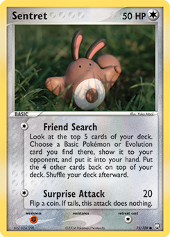 Sentret 075 — EX Team Rocket Returns (Italian Pokémon TCG card)