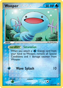 Wooper 081 — EX Team Rocket Returns (Italian Pokémon TCG card)
