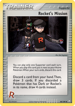 Rocket's Mission 088 — EX Team Rocket Returns (Italian Pokémon TCG card)