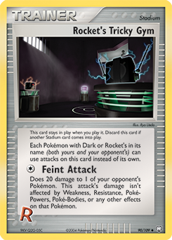 Rocket's Tricky Gym 090 — EX Team Rocket Returns (Italian Pokémon TCG card)
