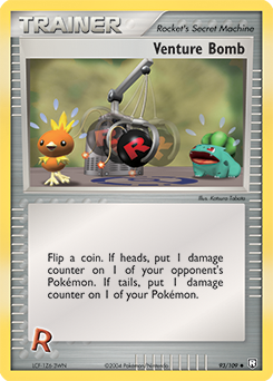 Venture Bomb 093 — EX Team Rocket Returns (Italian Pokémon TCG card)