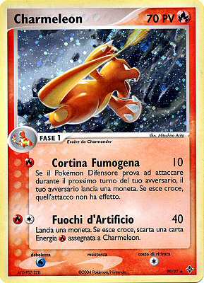 Charmeleon 110 — EX Team Rocket Returns (Italian Pokémon TCG card)