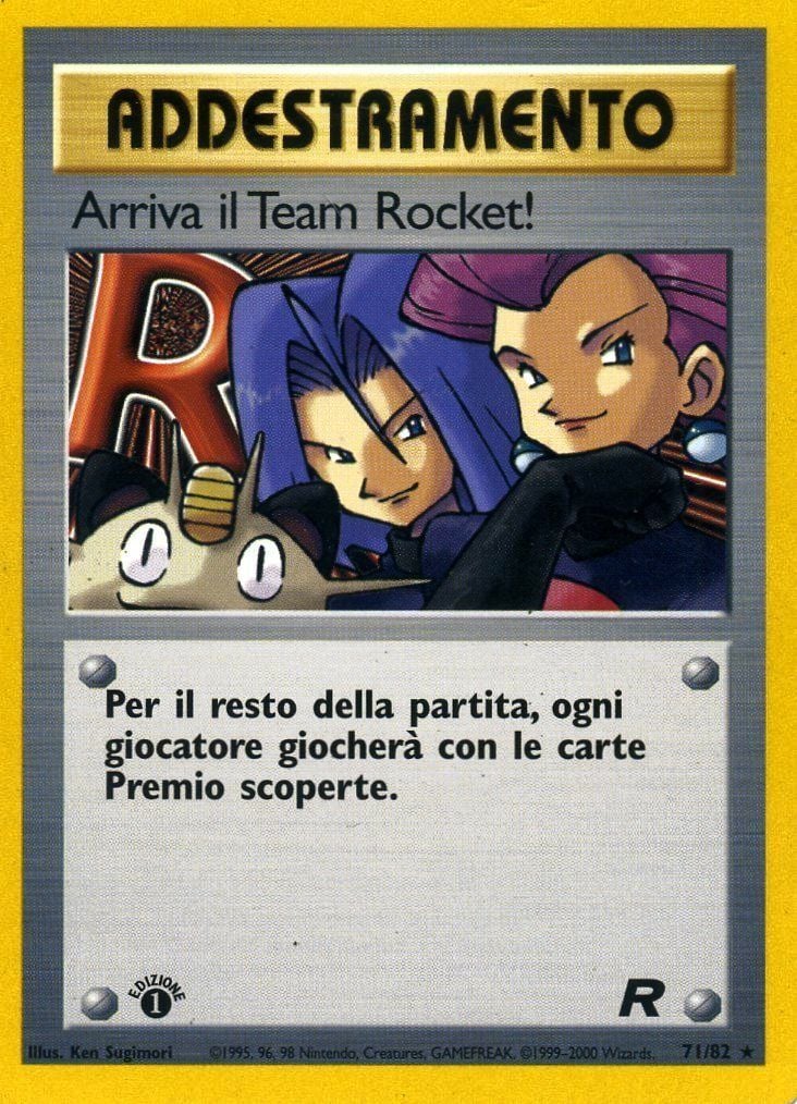Arriva il Team Rocket! 111 — EX Team Rocket Returns (Italian Pokémon TCG card)