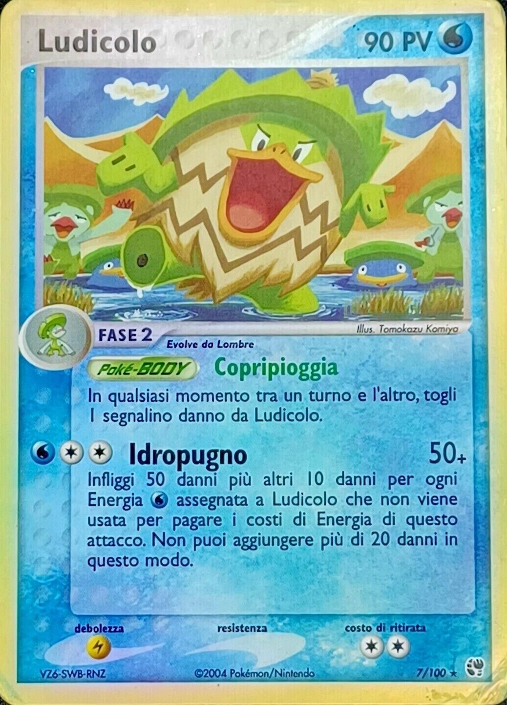 Ludicolo 007 — EX Tempesta di Sabbia (Italian Pokémon TCG card)