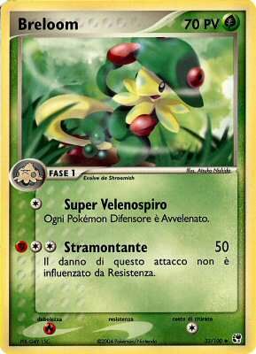 Breloom 033 — EX Tempesta di Sabbia (Italian Pokémon TCG card)