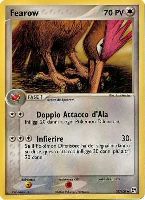 Fearow 037 — EX Tempesta di Sabbia (Italian Pokémon TCG card)