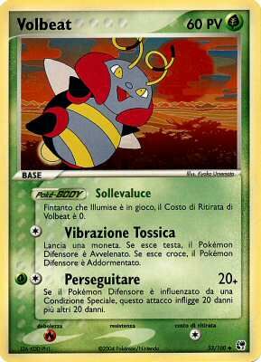 Volbeat 053 — EX Tempesta di Sabbia (Italian Pokémon TCG card)