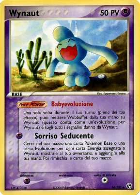 Wynaut 054 — EX Tempesta di Sabbia (Italian Pokémon TCG card)