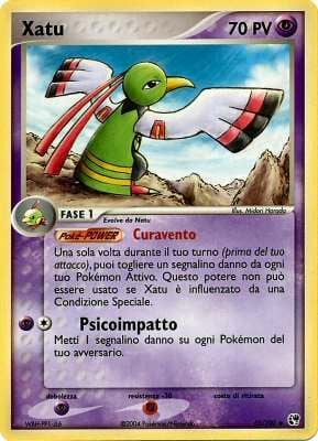Xatu 055 — EX Tempesta di Sabbia (Italian Pokémon TCG card)