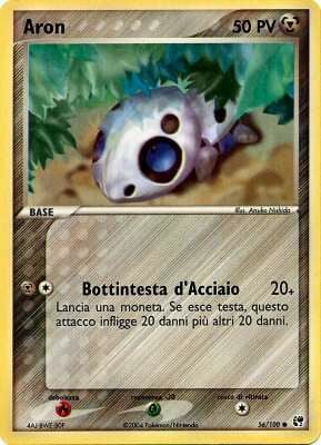 Aron 056 — EX Tempesta di Sabbia (Italian Pokémon TCG card)
