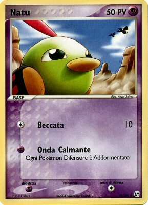Natu 069 — EX Tempesta di Sabbia (Italian Pokémon TCG card)