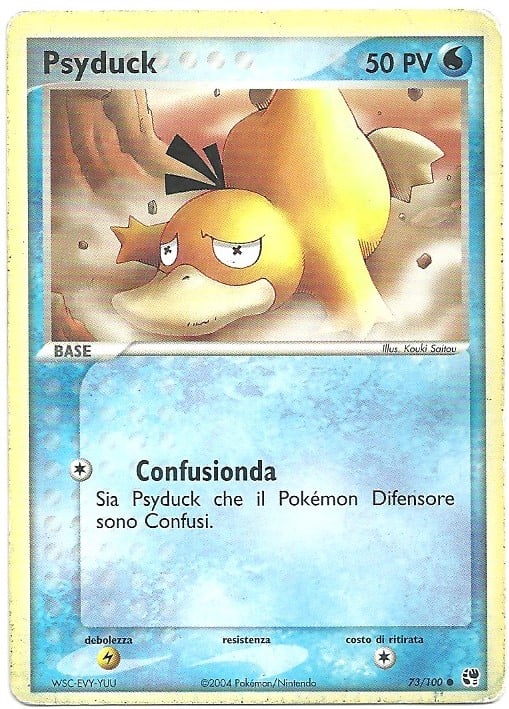 Psyduck 073 — EX Tempesta di Sabbia (Italian Pokémon TCG card)