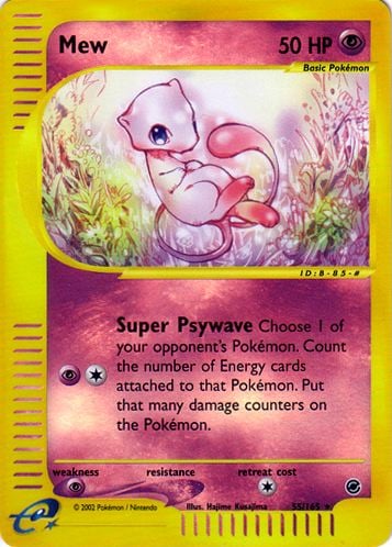 Mew 019 — Expedition Set Base (Italian Pokémon TCG card)