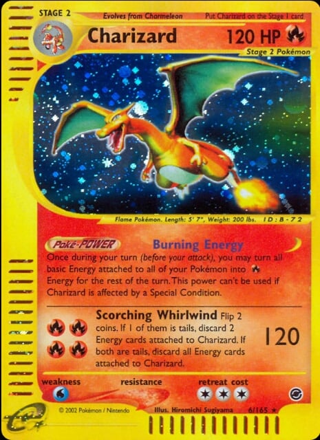 Charizard 040 — Expedition Set Base (Italian Pokémon TCG card)