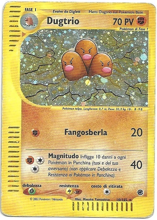 Dugtrio 044 — Expedition Set Base (Italian Pokémon TCG card)
