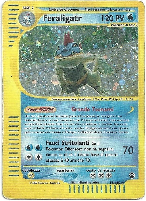 Feraligatr 047 — Expedition Set Base (Italian Pokémon TCG card)