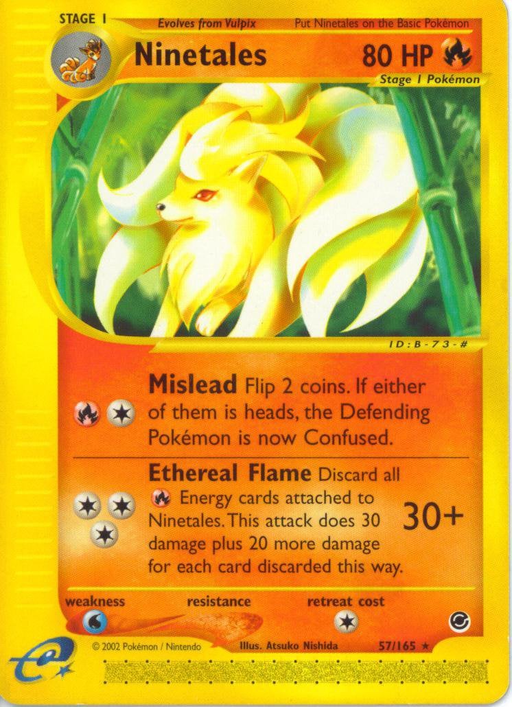 Ninetales 057 — Expedition Set Base (Italian Pokémon TCG card)