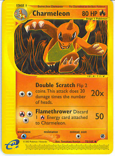 Charmeleon 073 — Expedition Set Base (Italian Pokémon TCG card)