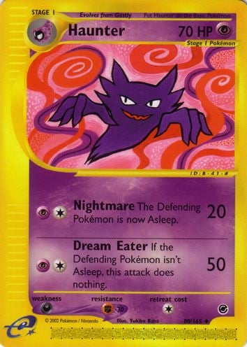 Haunter 080 — Expedition Set Base (Italian Pokémon TCG card)