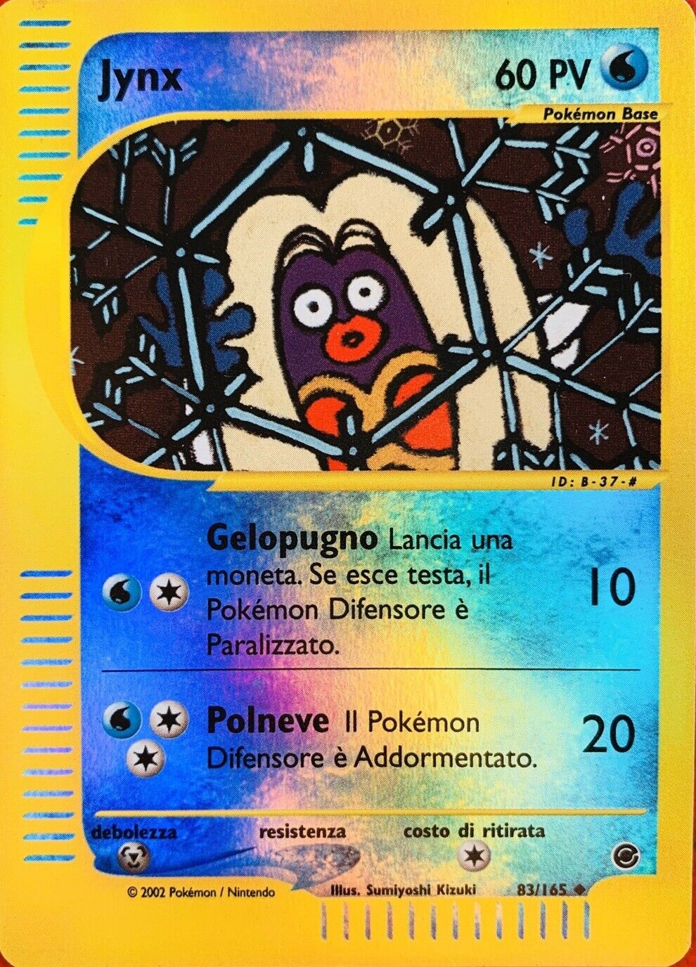 Jynx 083 — Expedition Set Base (Italian Pokémon TCG card)