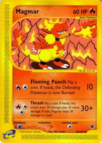 Magmar 086 — Expedition Set Base (Italian Pokémon TCG card)