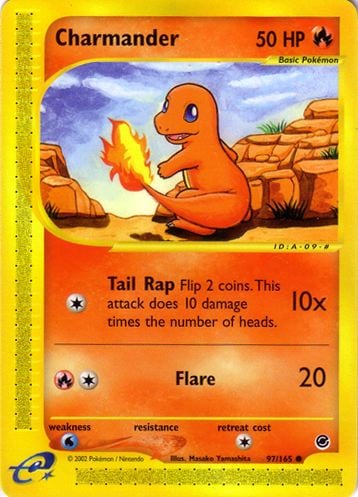Charmander 097 — Expedition Set Base (Italian Pokémon TCG card)