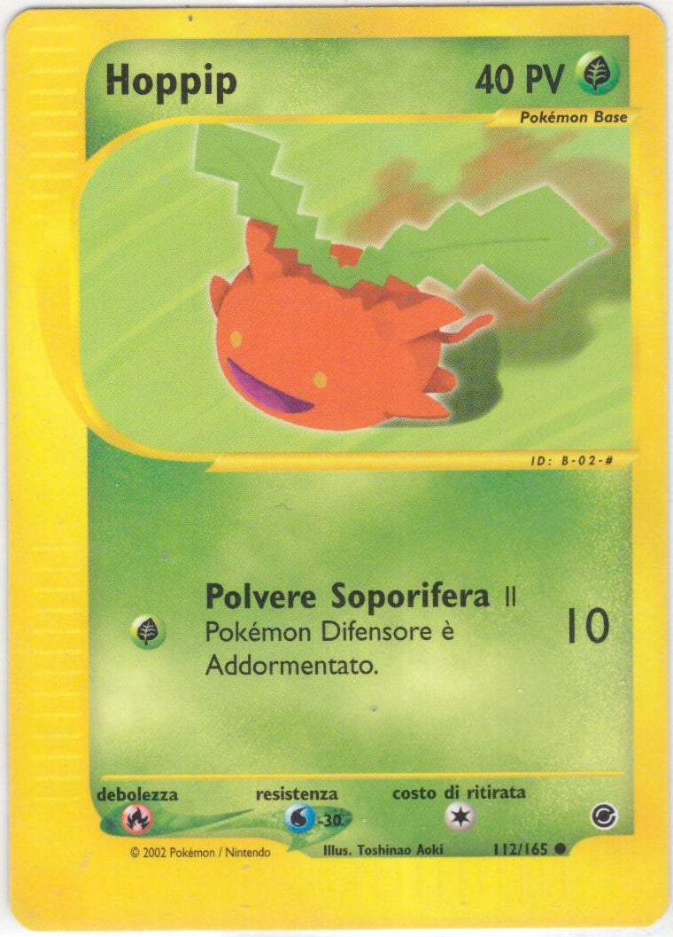 Hoppip 112 — Expedition Set Base (Italian Pokémon TCG card)